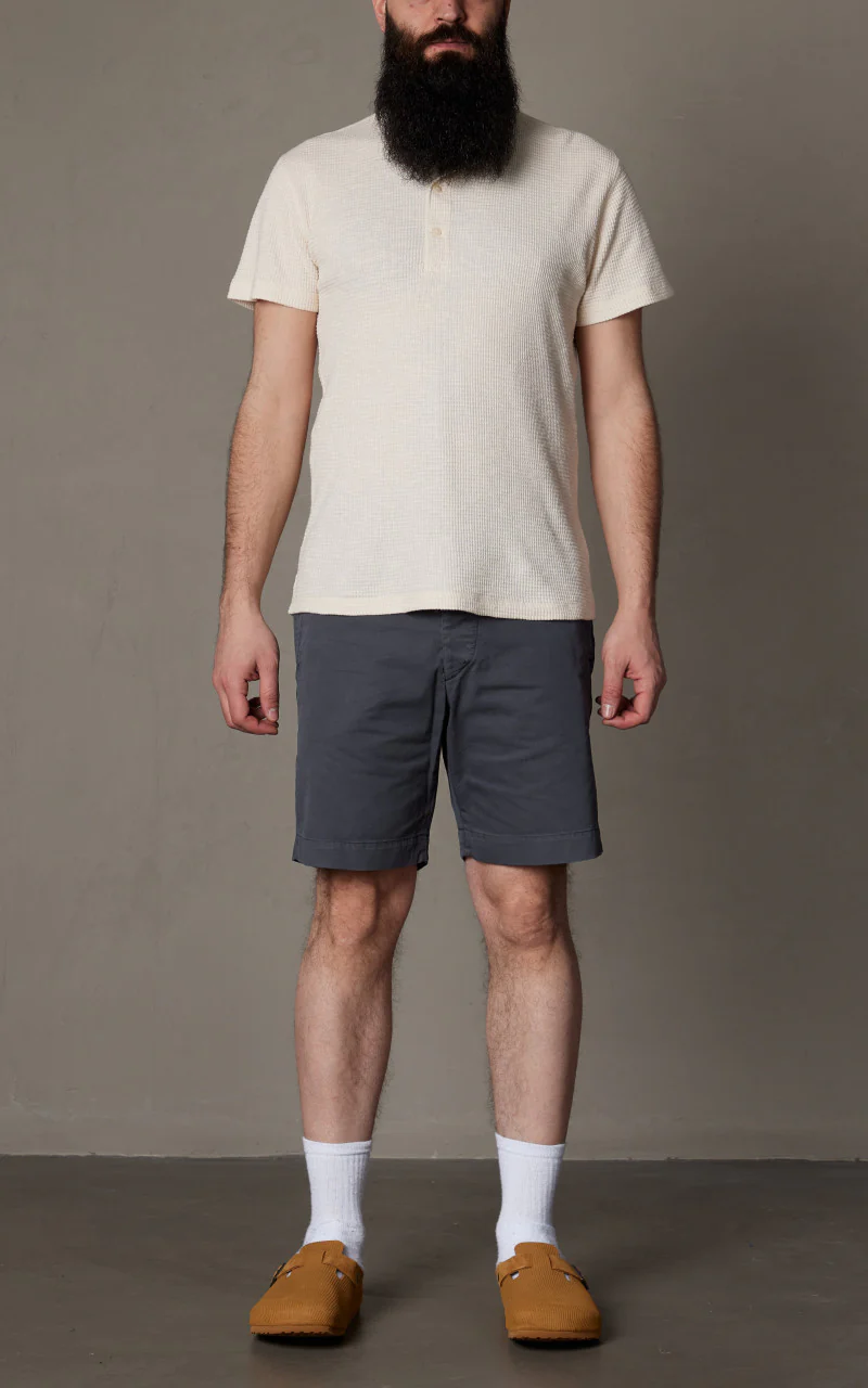 RRL Garment-Dyed Chino Short Navy - Image 4
