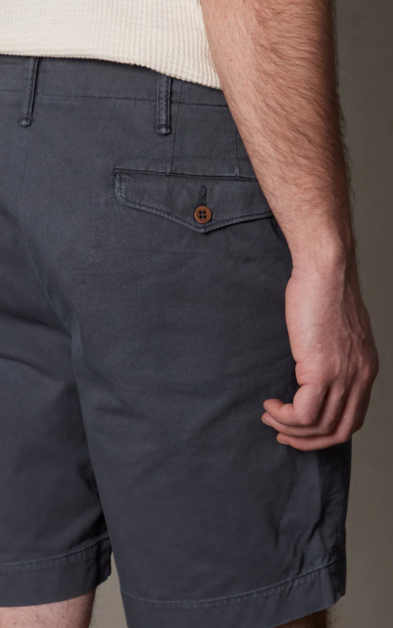 RRL Garment-Dyed Chino Short Navy - Image 7