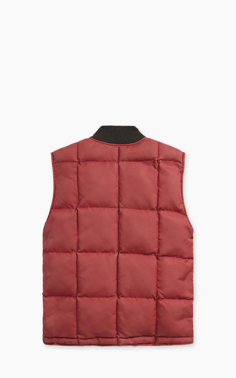 RRL Gladstone Quilted Vest Vintage Red - Image 3