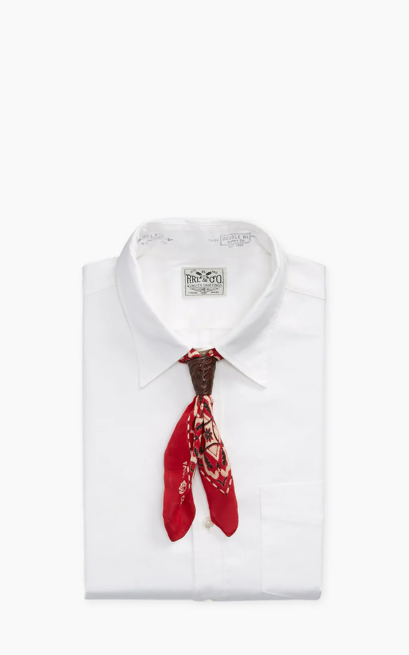 RRL Hand-Tooled Leather Bandana Slider - Image 2