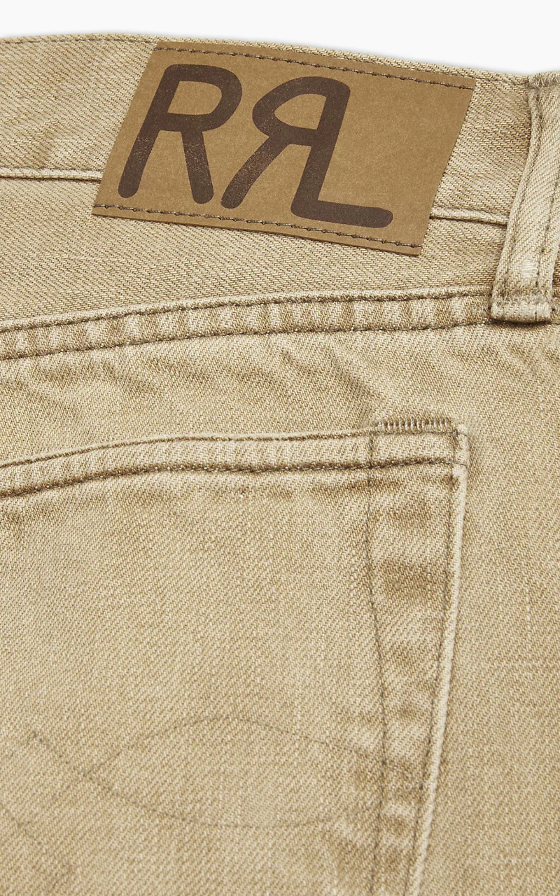 RRL High Slim Fit Jean Tan Wash - Image 5