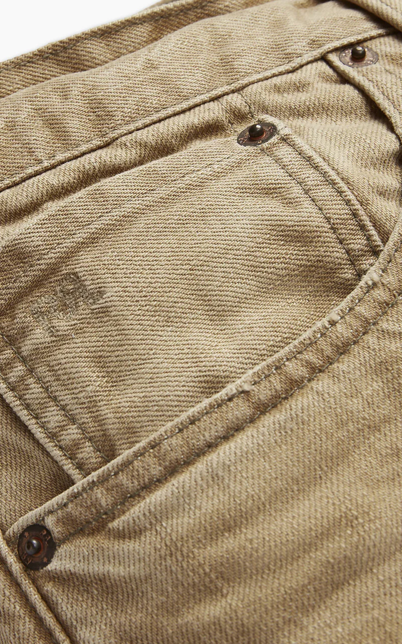 RRL High Slim Fit Jean Tan Wash - Image 9