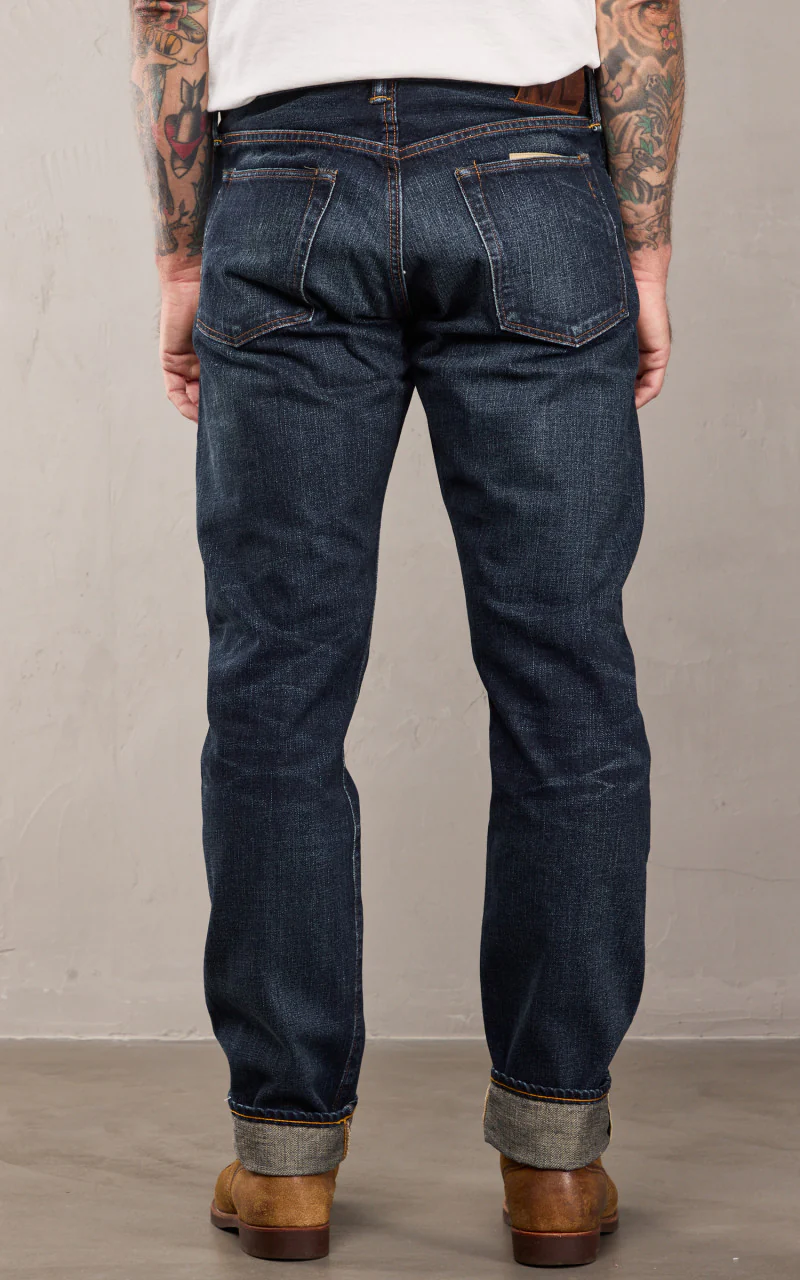 RRL High Slim Selvedge Jean Bayview Wash - Image 7