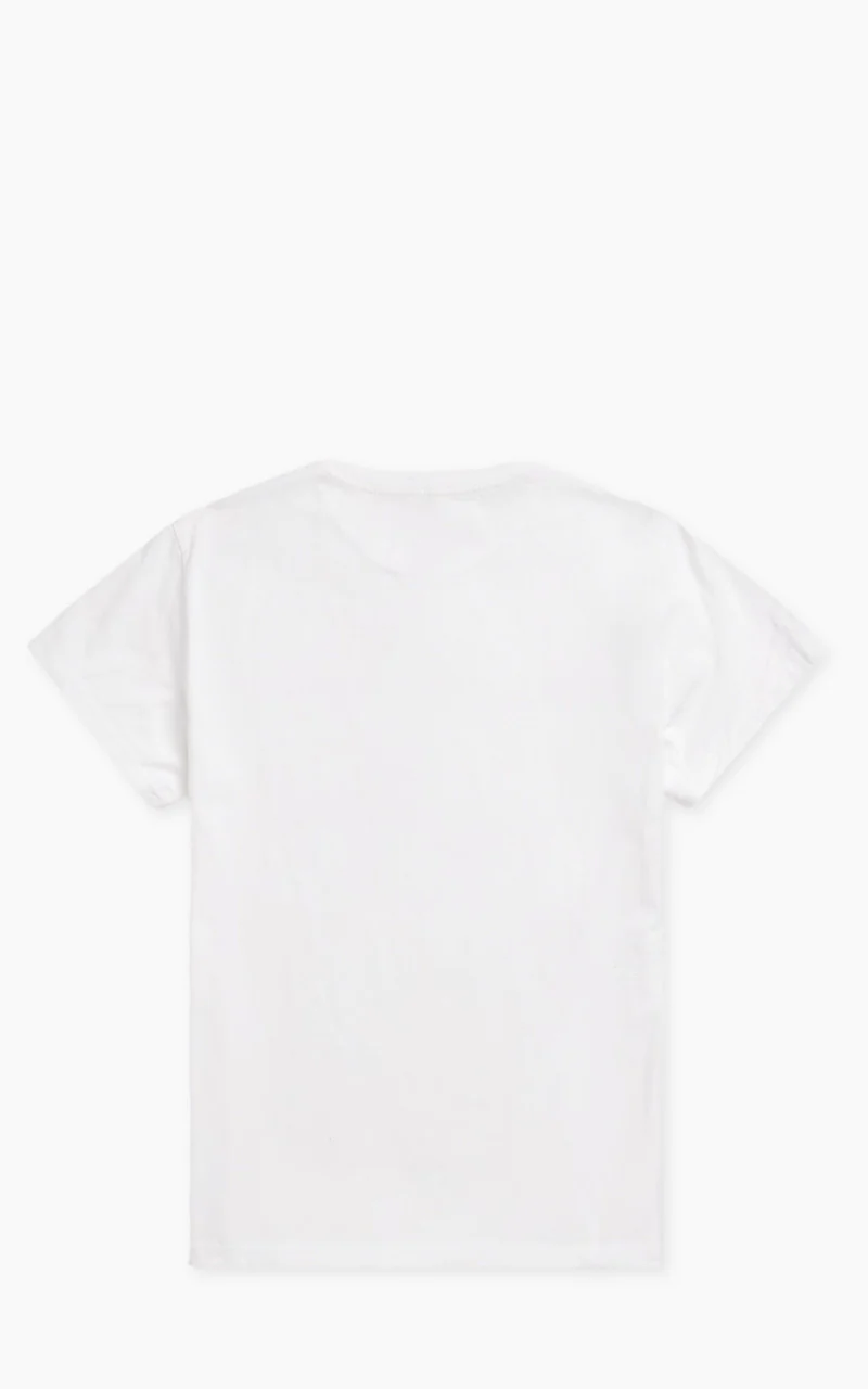 RRL Jersey Crewneck T-Shirt White - Image 2