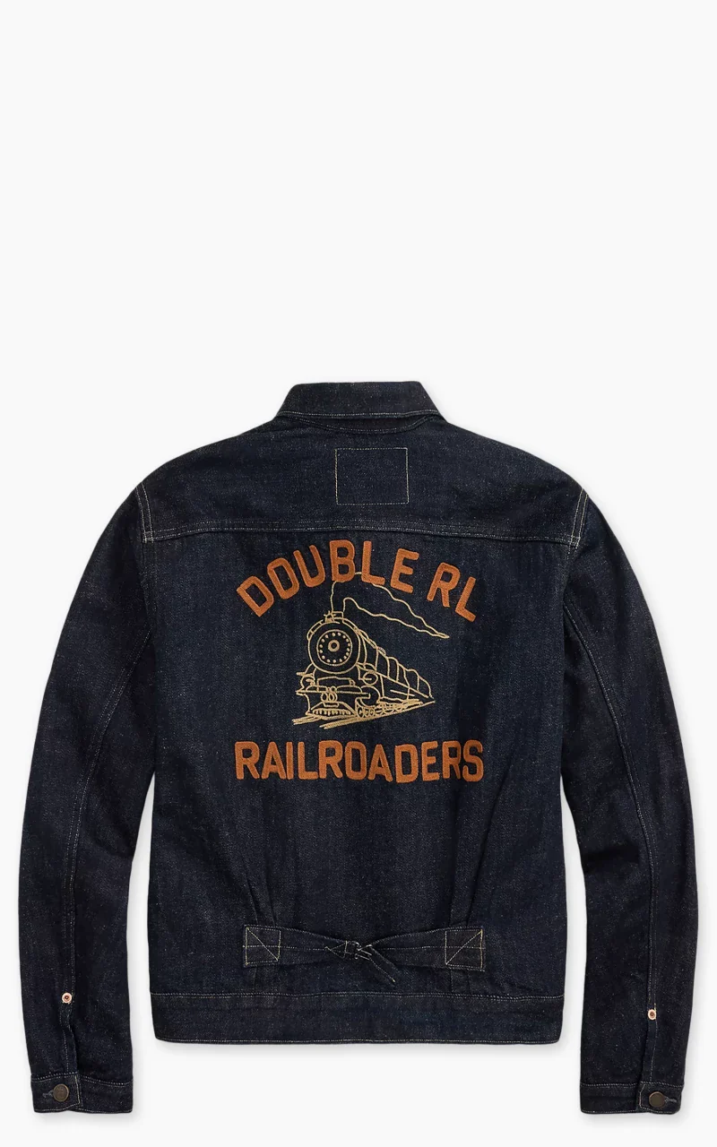 RRL Limited-Edition Embroidered Denim Jacket Rinse - Image 2
