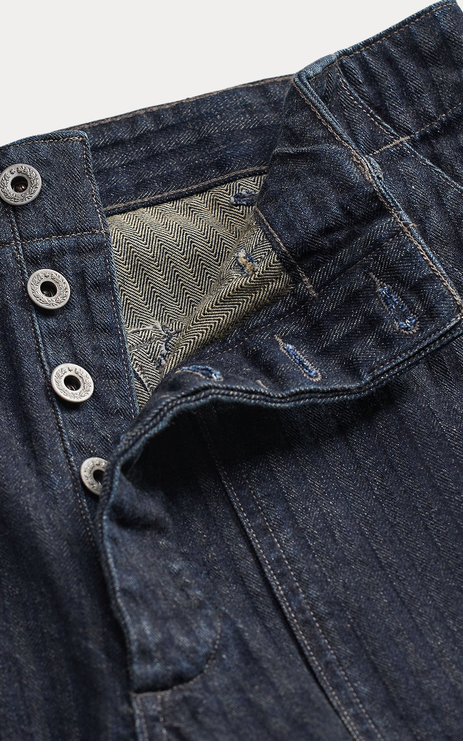 RRL Limited-Edition Indigo Herringbone Pant Rinse - Image 2