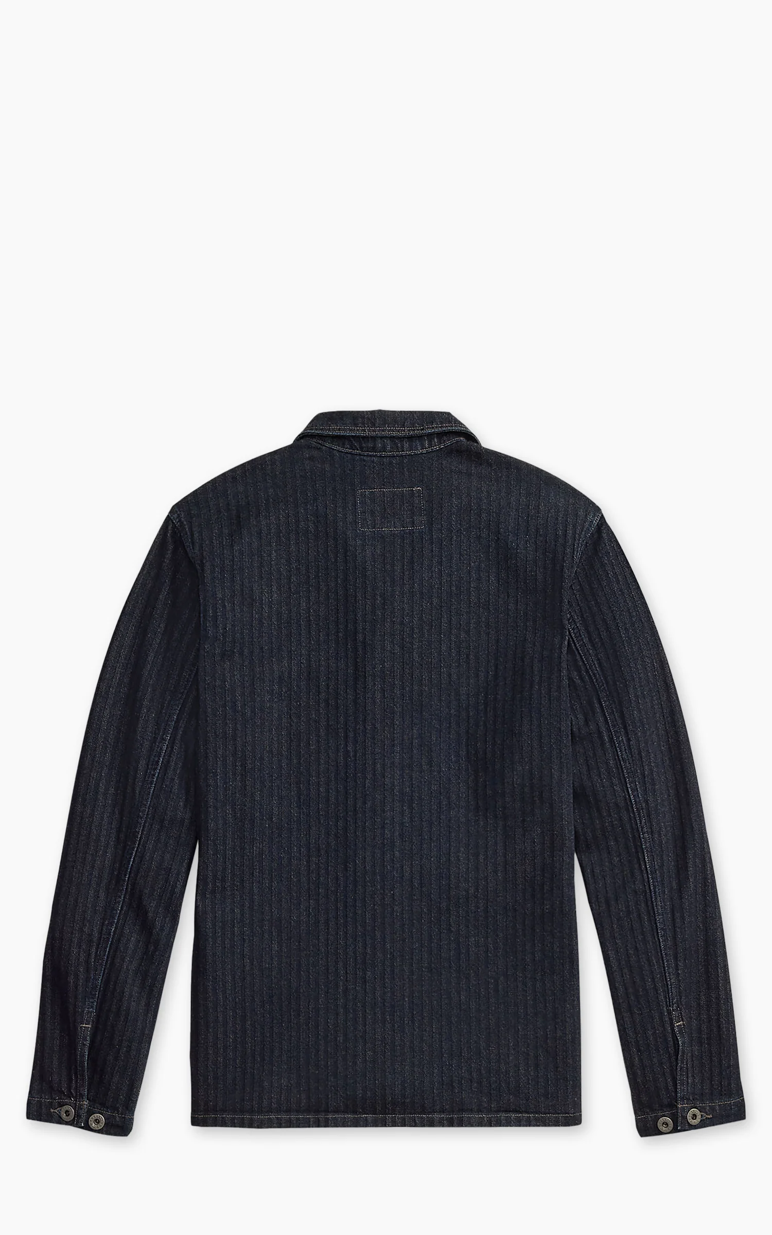 RRL Limited-Edition Indigo Herringbone Shirt Rinse - Image 5