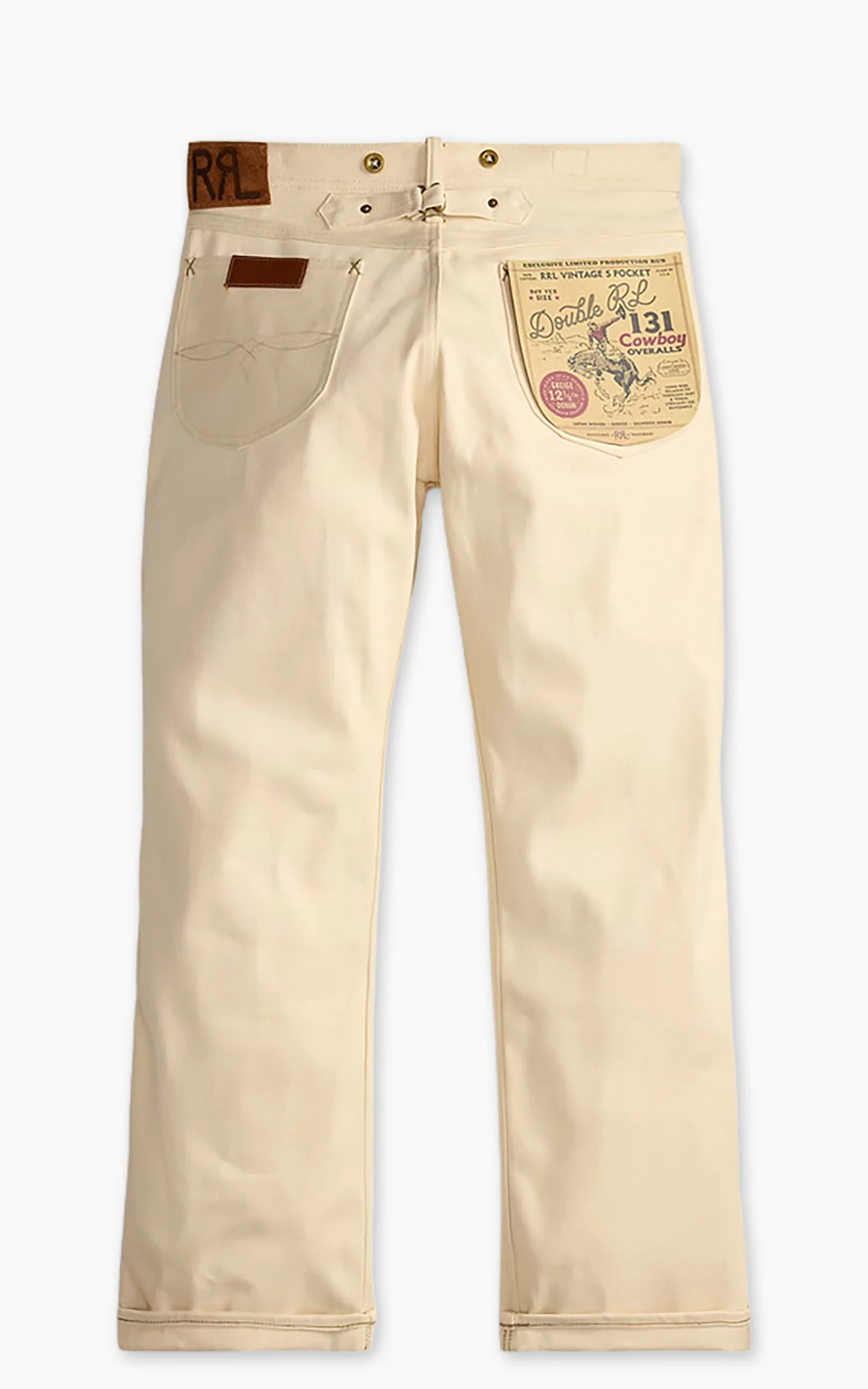 RRL Limited-Edition Seeded Selvedge Jean Natural Rinse - Image 2