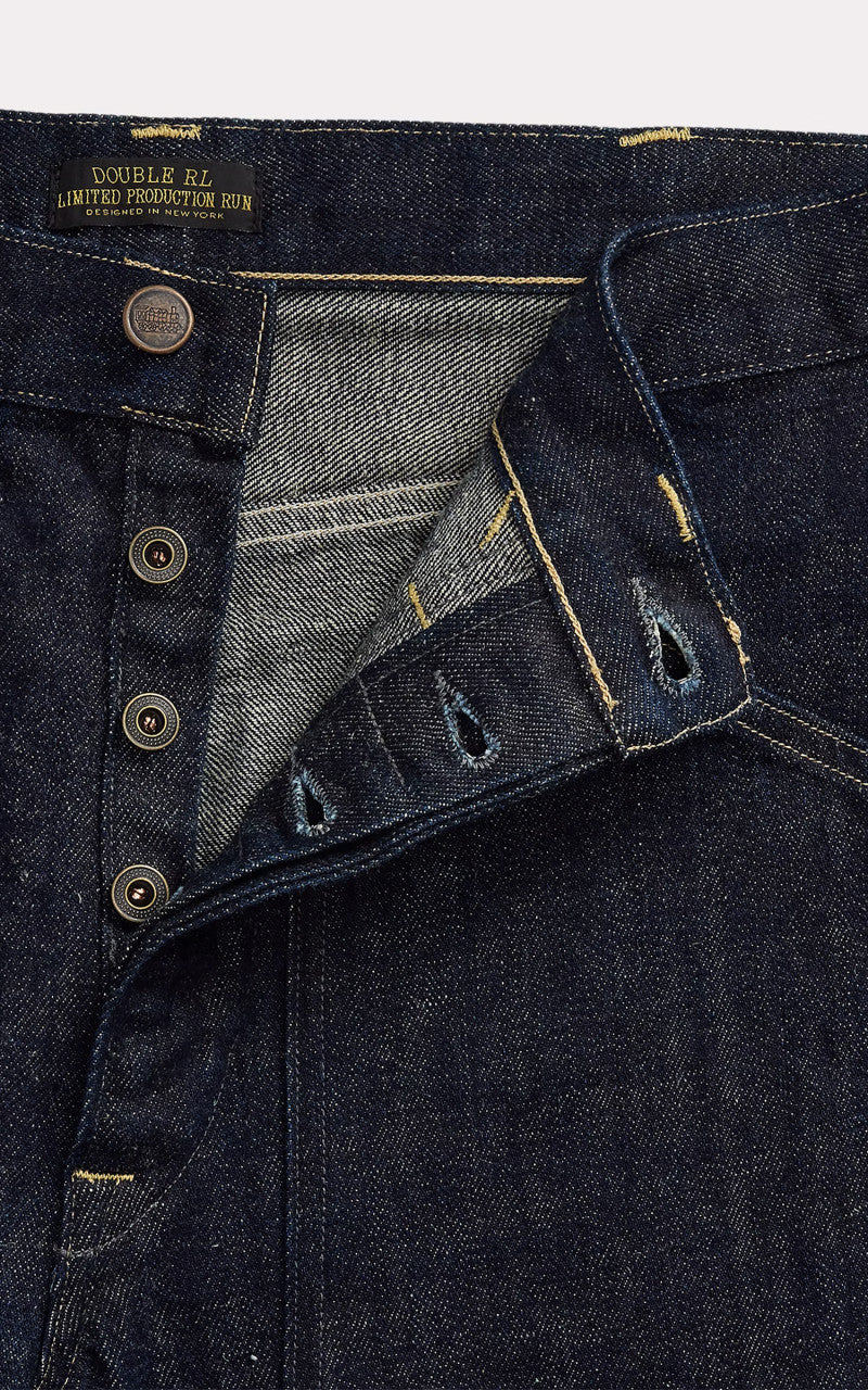 RRL Limited-Edition Selvedge Carpenter Jean Indigo Rinse - Image 4