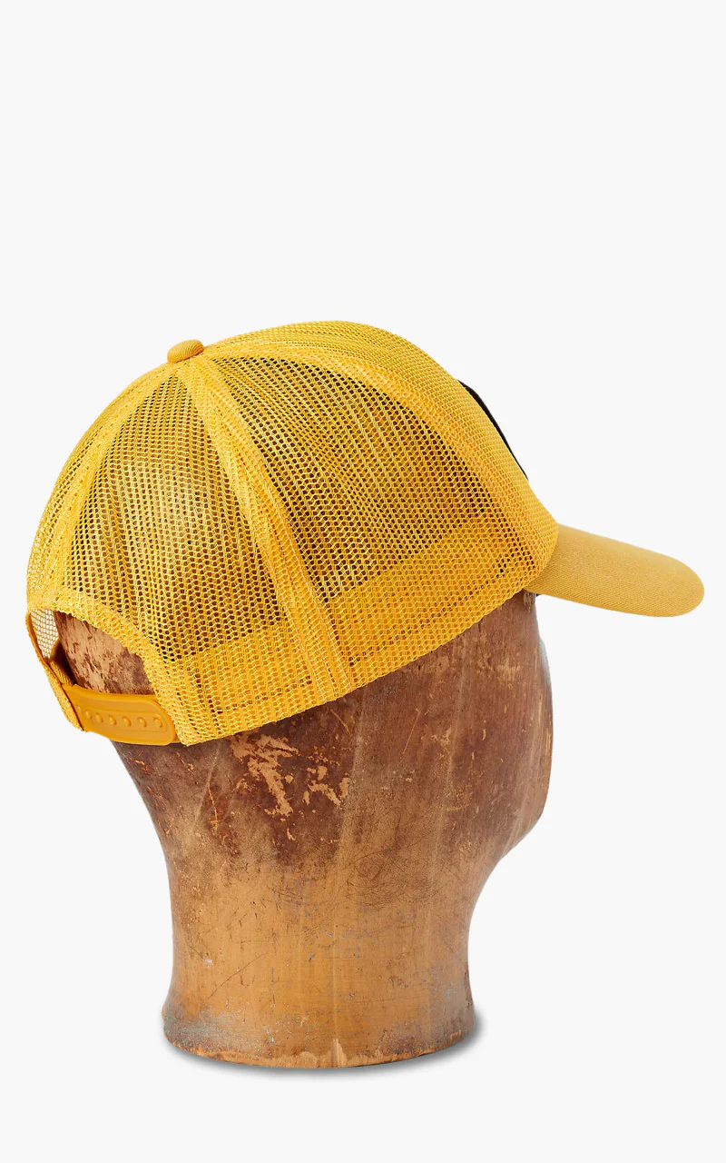 RRL Logo-Patch Mesh Trucker Cap Antique Gold - Image 2