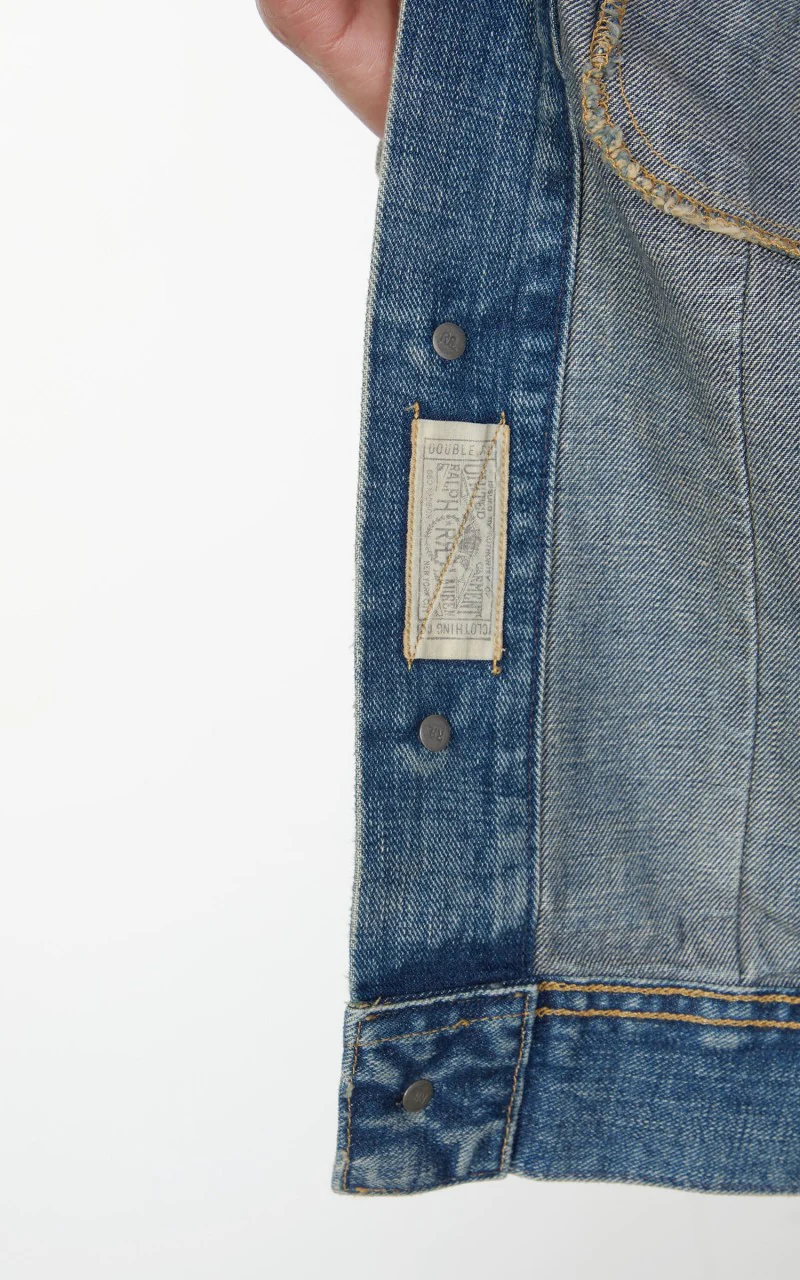 RRL Lot 271 Denim Trucker Jacket Leeland Wash - Image 8