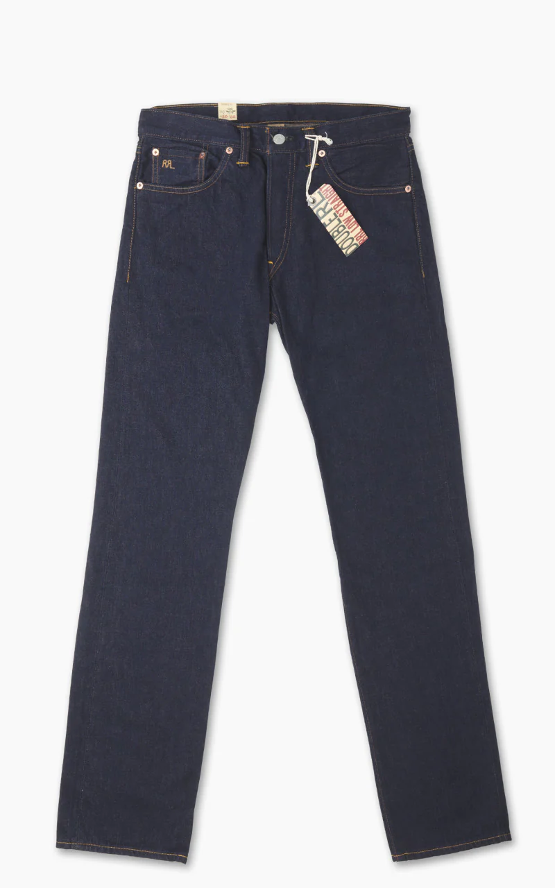 RRL Low Straight Fit Selvedge Jean One Wash - Image 11