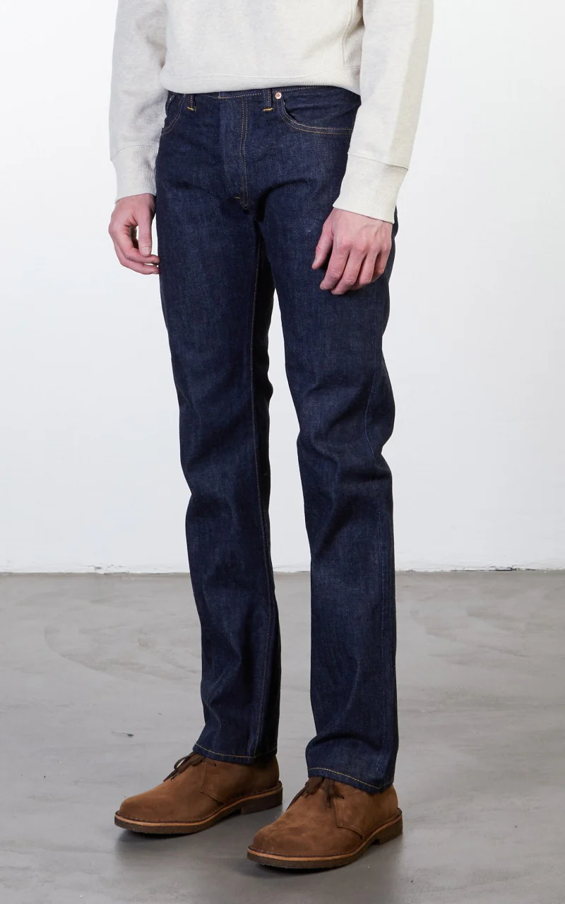 RRL Low Straight Fit Selvedge Jean One Wash - Image 5