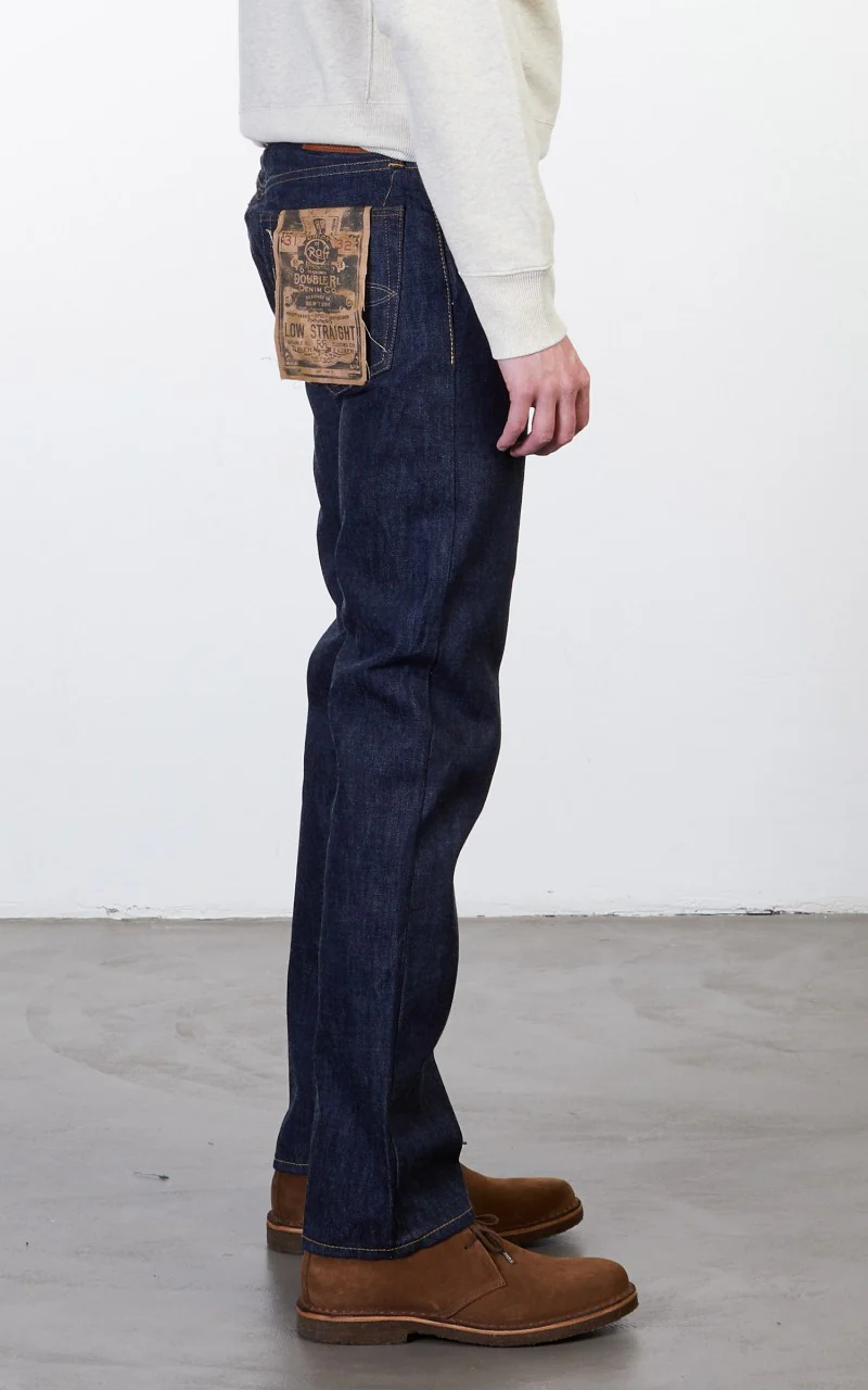 RRL Low Straight Fit Selvedge Jean One Wash - Image 6