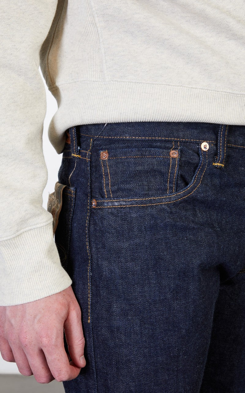 RRL Low Straight Fit Selvedge Jean One Wash - Image 7