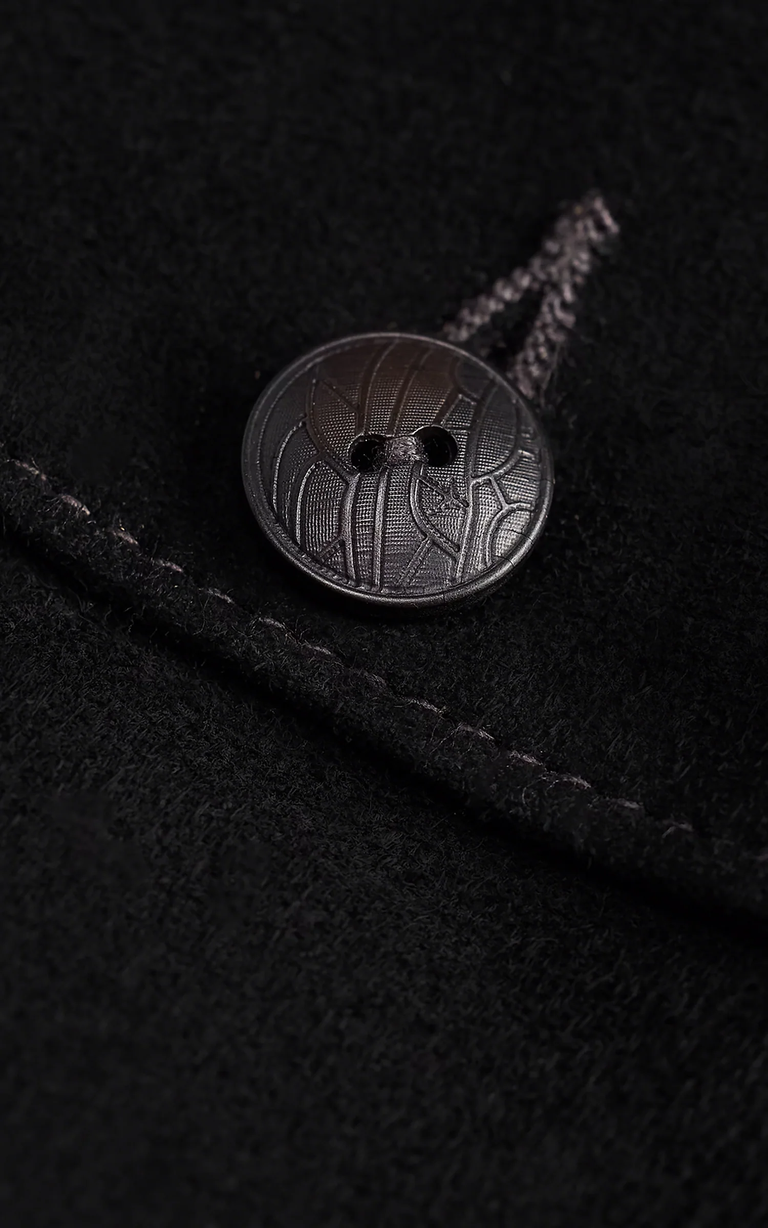 RRL Mason Suede Bomber Jacket Vintage Black - Image 5