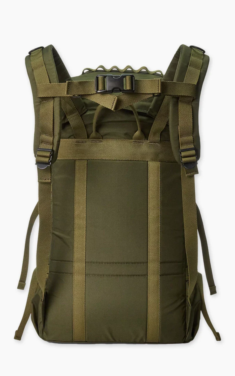 RRL Nylon Canvas Utility Backpack Olive Drab - Image 4