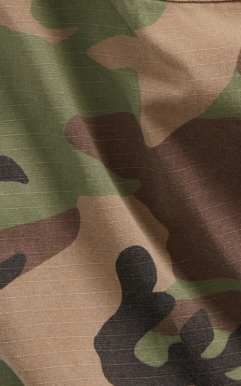 RRL Regiment Camo Ripstop Cargo Pant Woodland Camo - Image 3