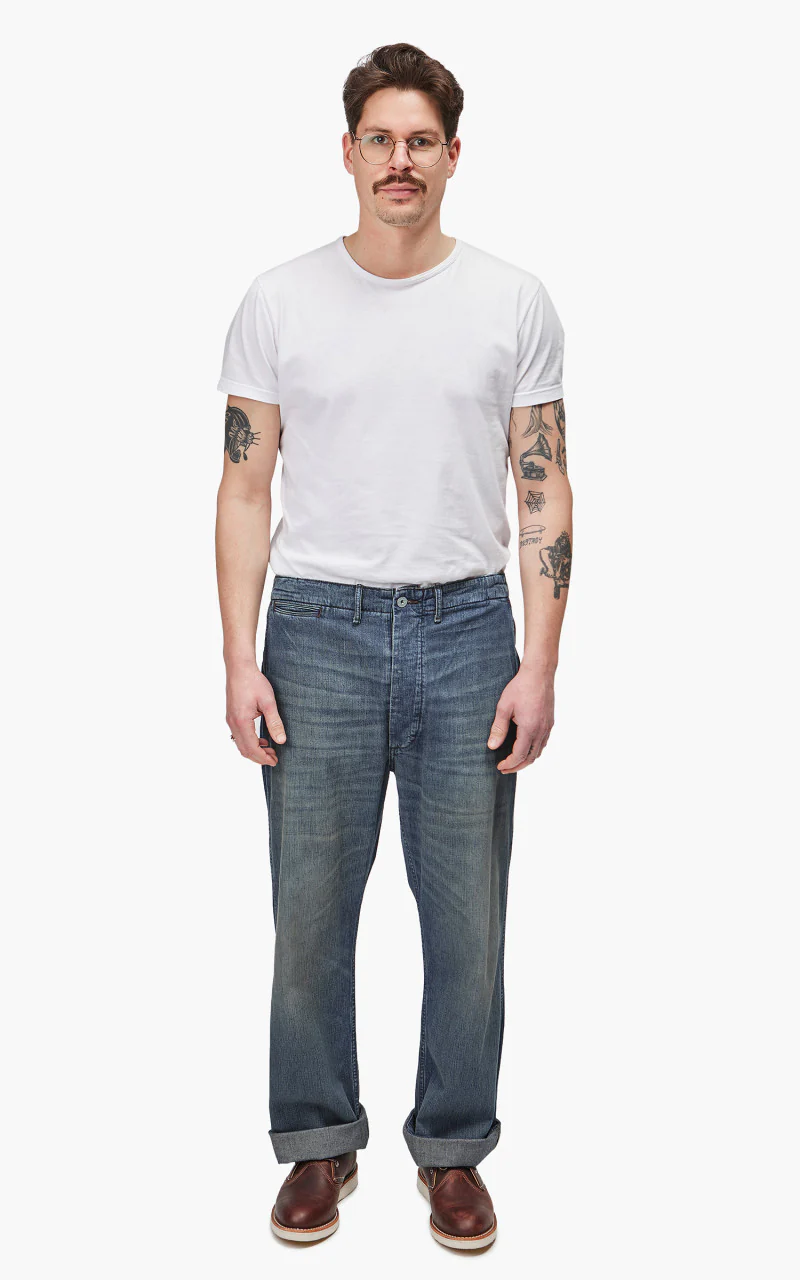 RRL Regulation Flat Front Haysville Wash - Image 2