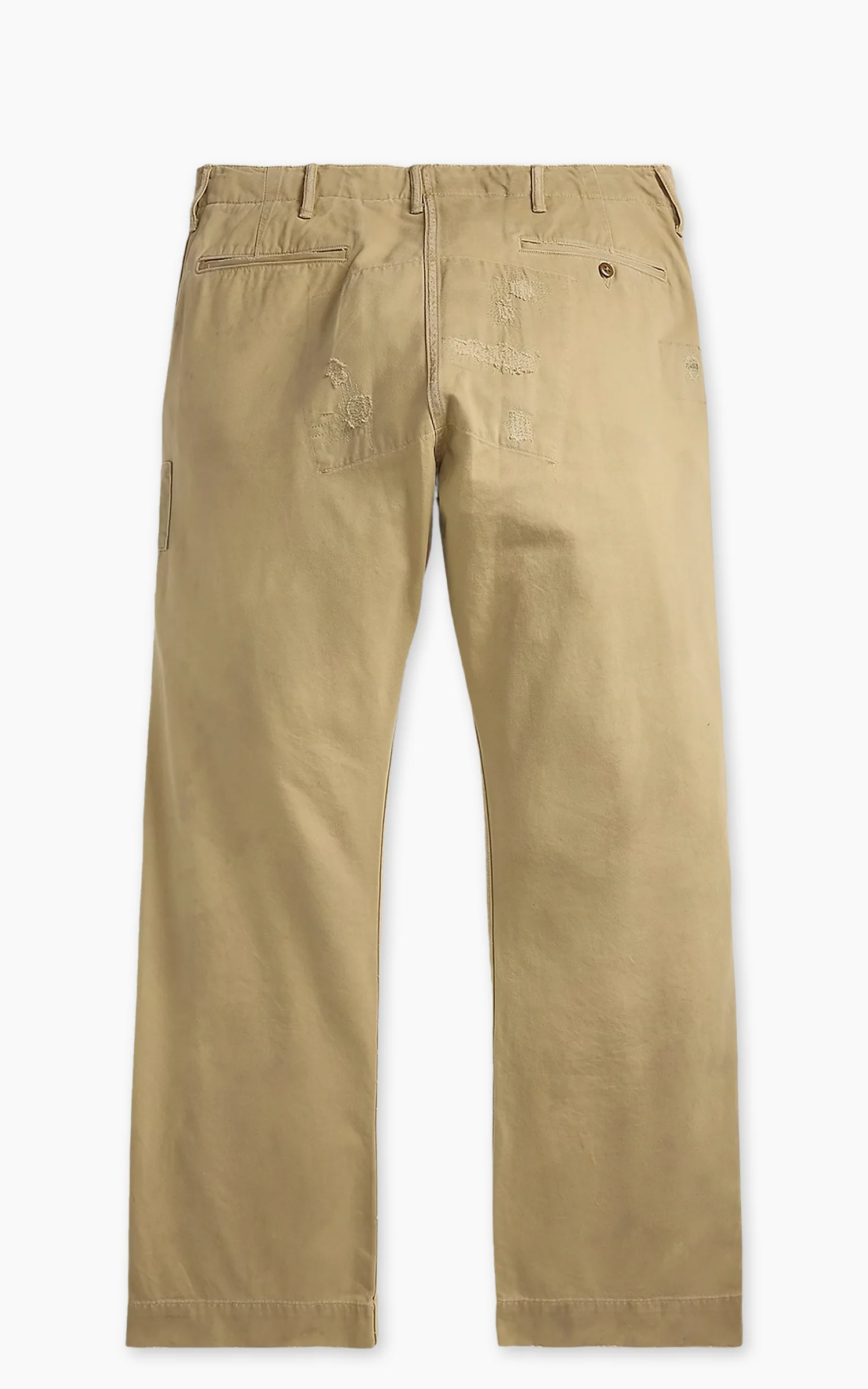 RRL Repaired Chino Field Trouser New Military Khaki W/ Rep - Image 2