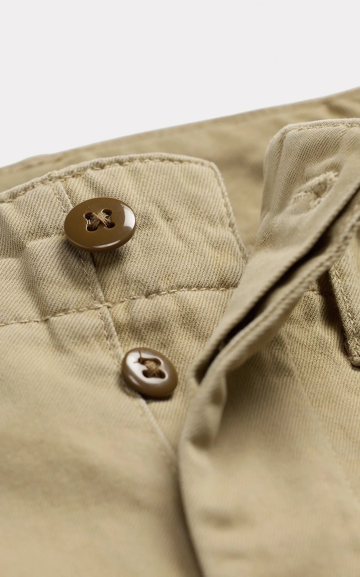 RRL Repaired Chino Field Trouser New Military Khaki W/ Rep - Image 4