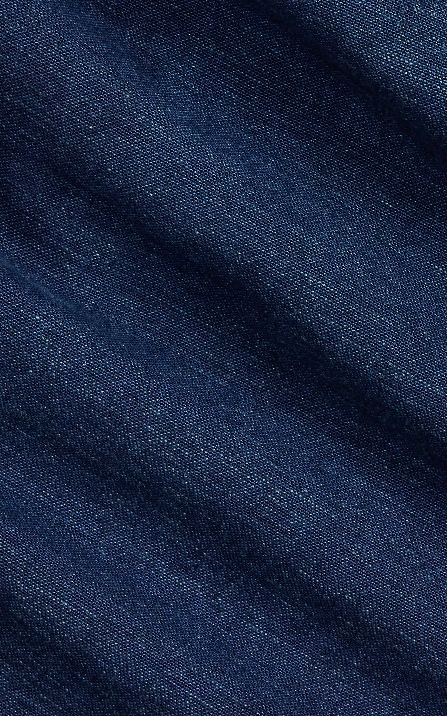 RRL Slim Fit Chamois Western Shirt Indigo - Image 4