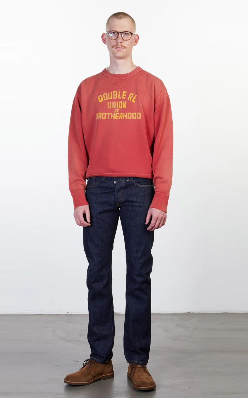 RRL Slim Fit Selvedge Jean One Wash - Image 4