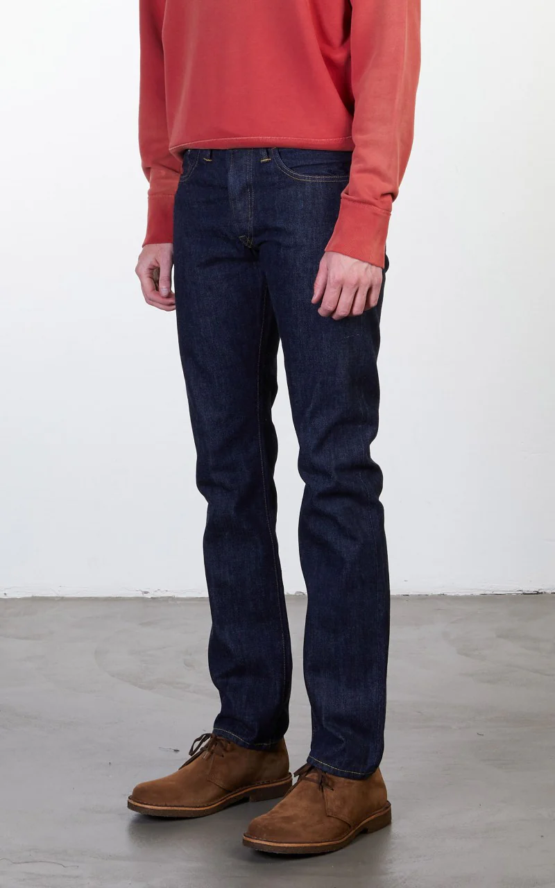 RRL Slim Fit Selvedge Jean One Wash - Image 5