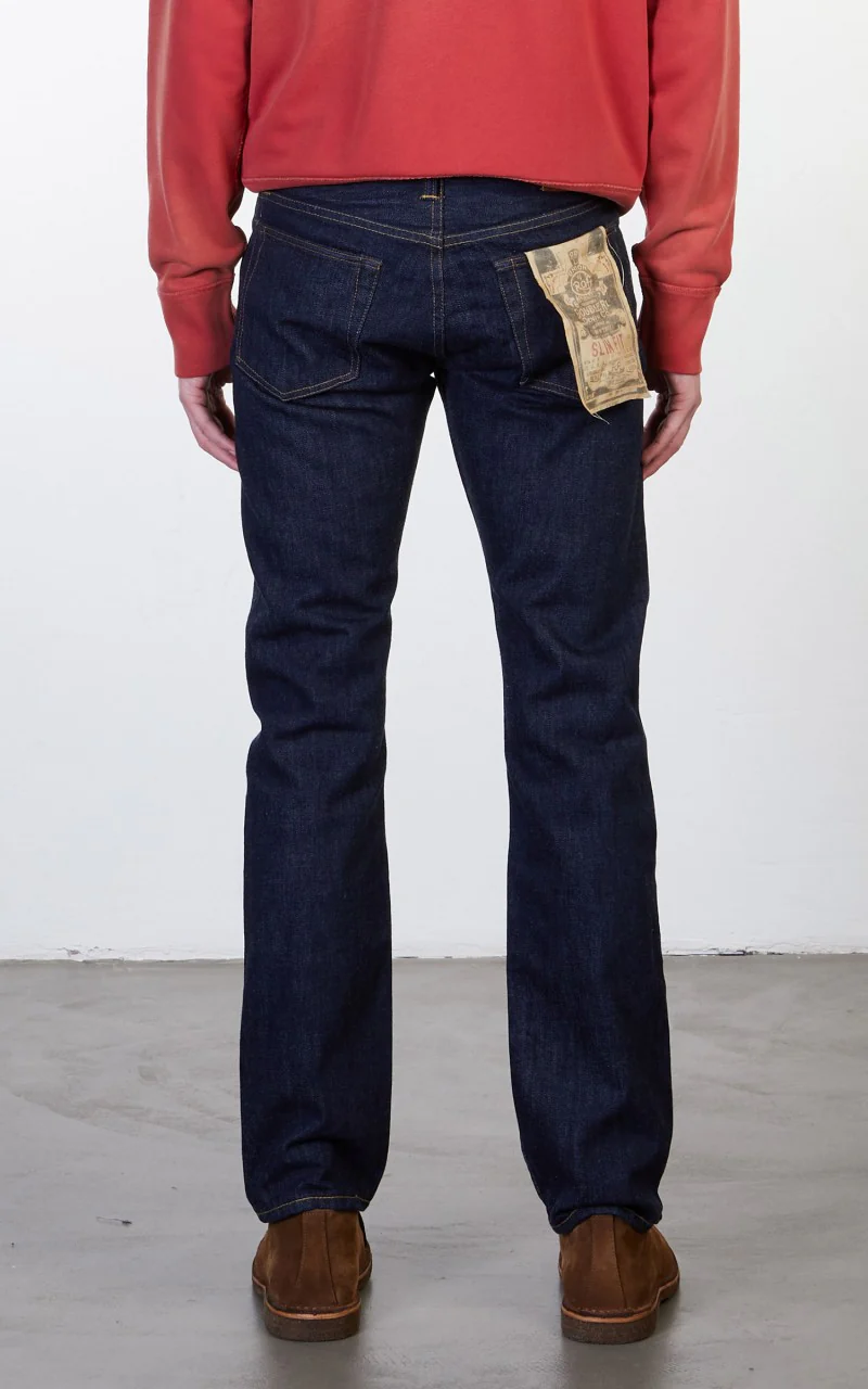 RRL Slim Fit Selvedge Jean One Wash - Image 6