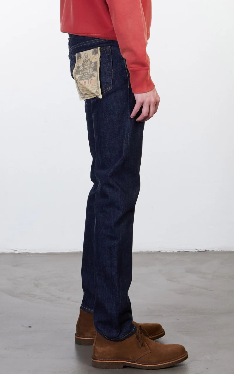 RRL Slim Fit Selvedge Jean One Wash - Image 7