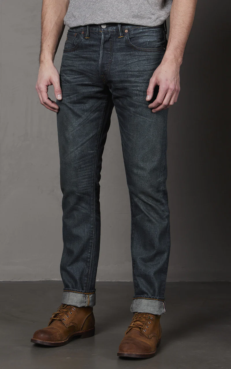RRL Slim Fit Selvedge Jean Ridgecrest Wash - Image 4