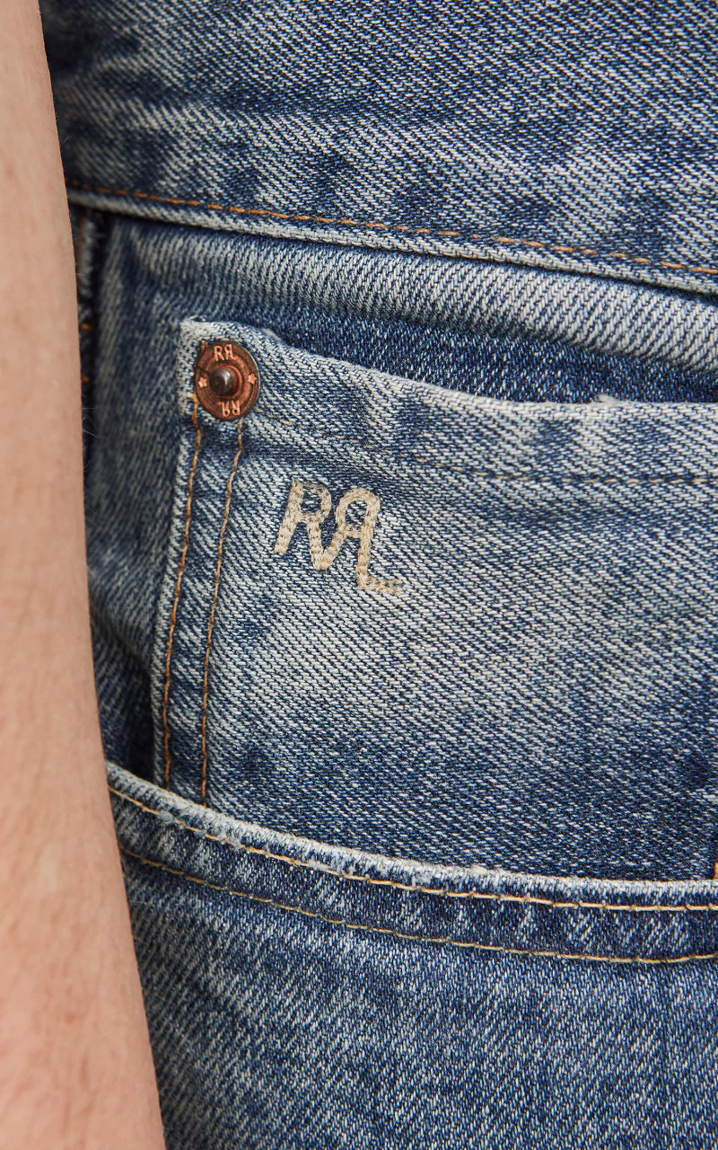 RRL Slim Narrow Jeans Eakins Wash - Image 9