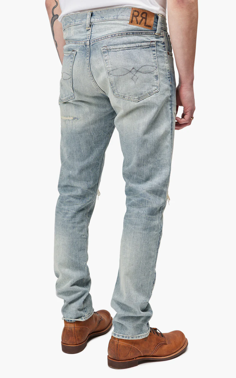 RRL Slim Narrow Jeans Stratham Wash - Image 4