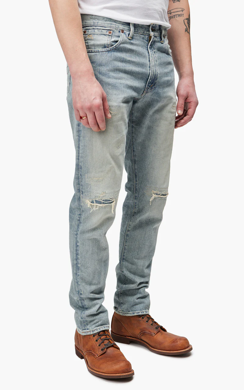 RRL Slim Narrow Jeans Stratham Wash - Image 5