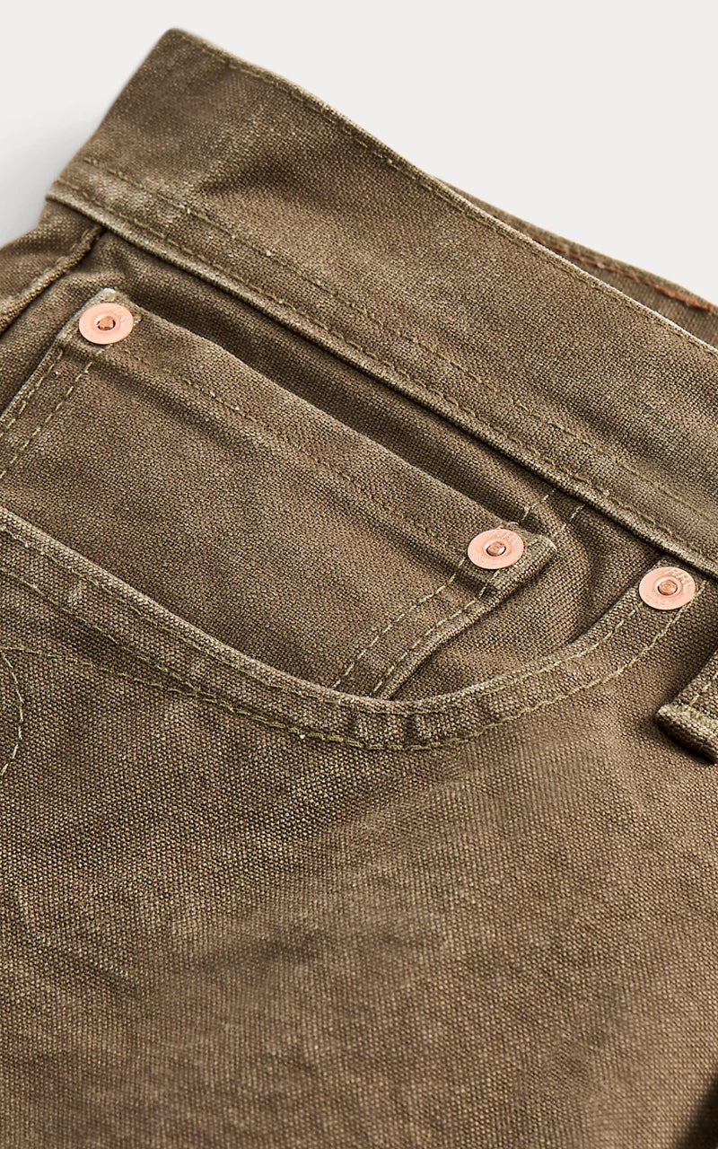 RRL Straight Canvas Trouser Limited Edition Medium Brown - Image 4
