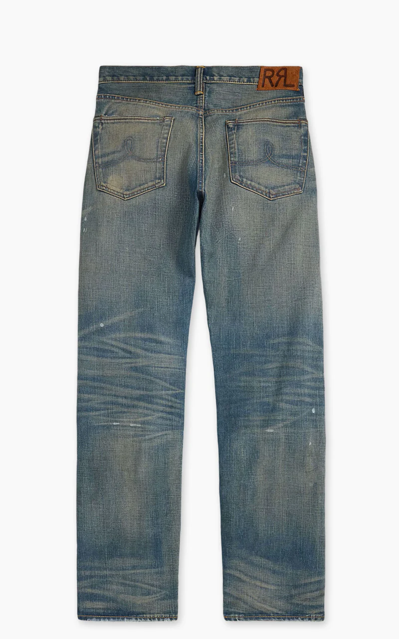 RRL Straight Fit Milner Selvedge Jean Milner Wash - Image 3