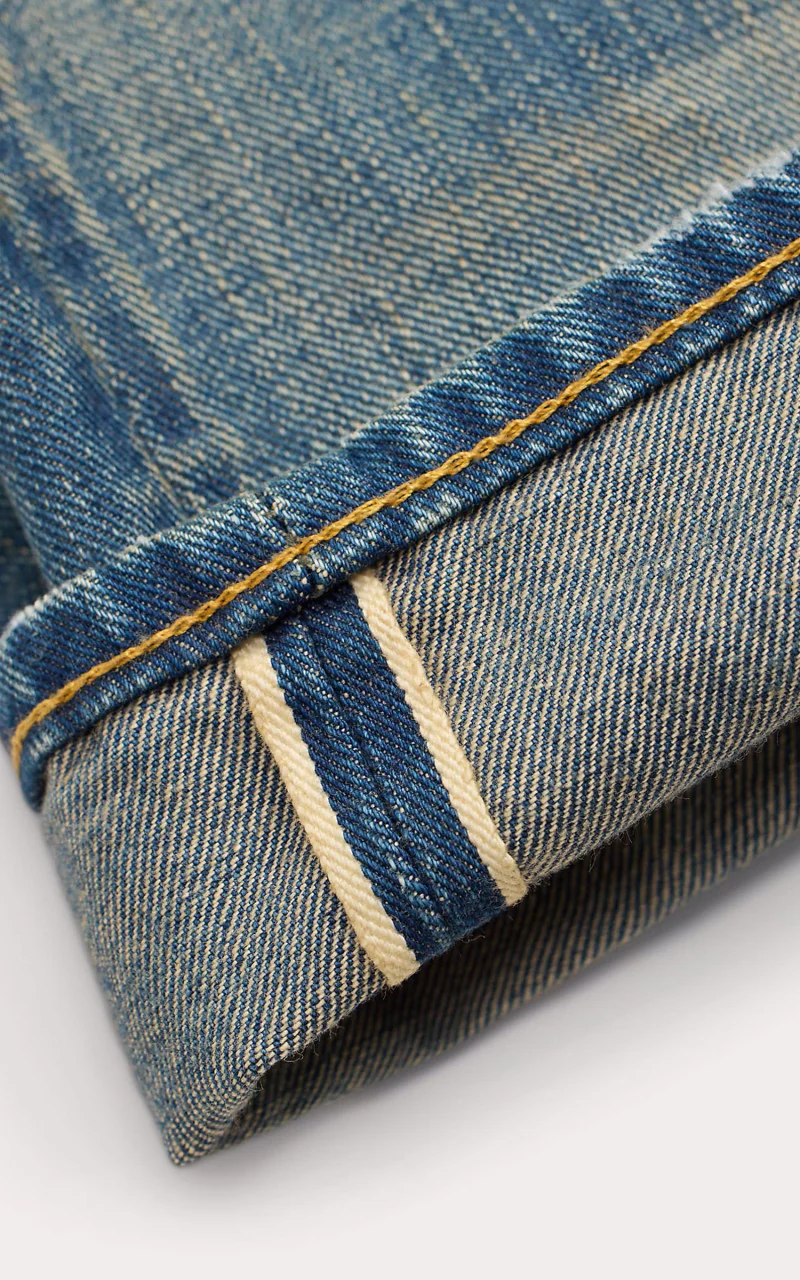 RRL Straight Fit Milner Selvedge Jean Milner Wash - Image 5