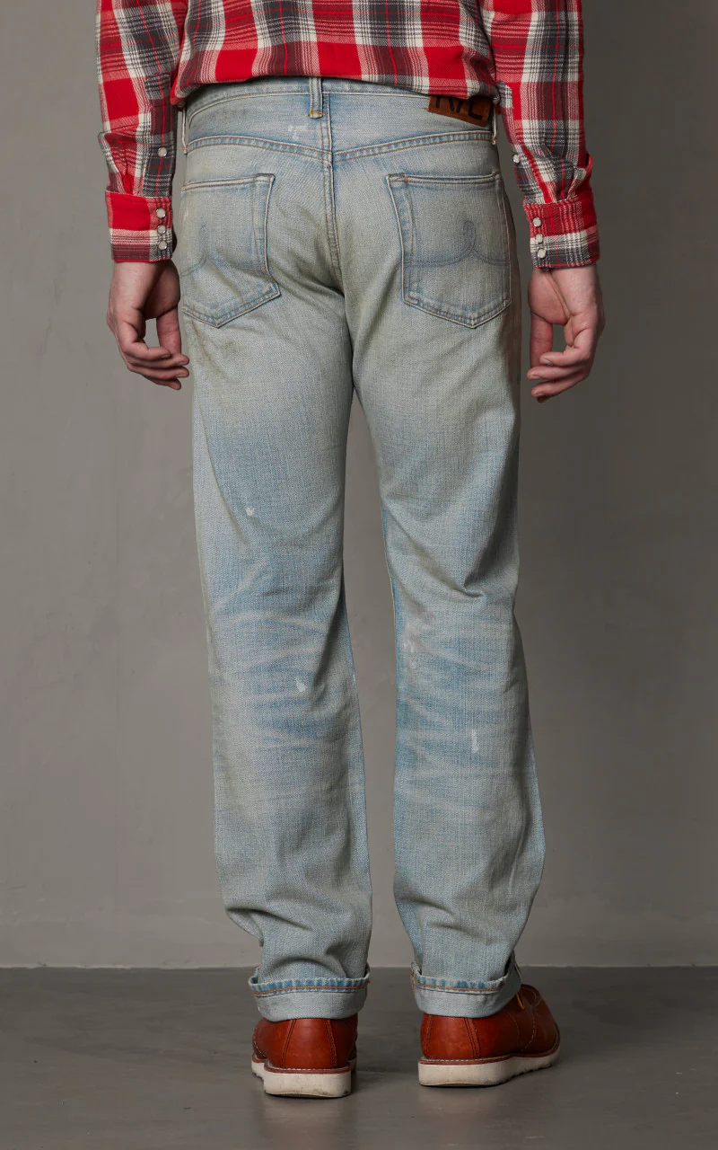 RRL Straight Fit Selvedge Jean Camden Wash - Image 6