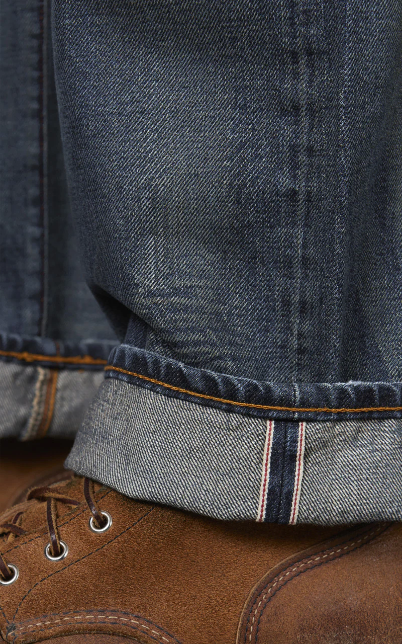 RRL Straight Fit Selvedge Jean Hawley Wash - Image 10