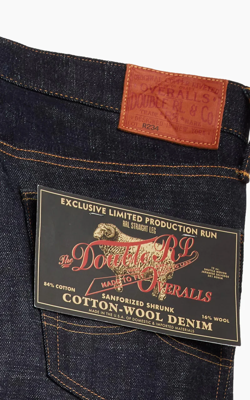 RRL Straight Leg Limited Edition Rigid Indigo - Image 4