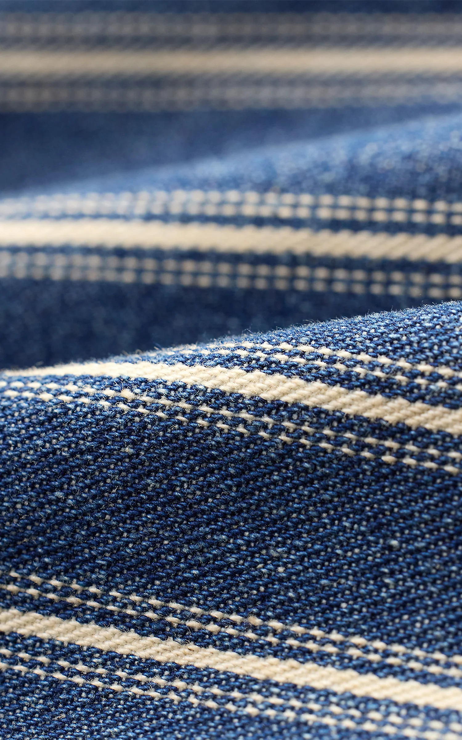 RRL Stripe Denim Davie Pant Indigo - Image 6