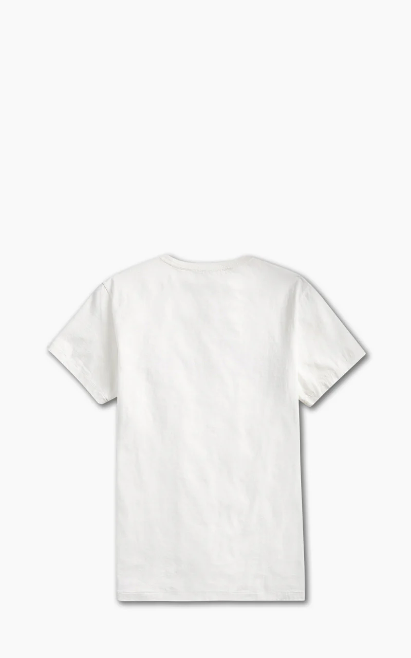 RRL Truck Jersey T-Shirt Paper White - Image 3