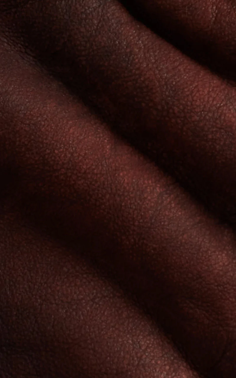 RRL Two-Tone Shearling Gilet Brown - Image 5