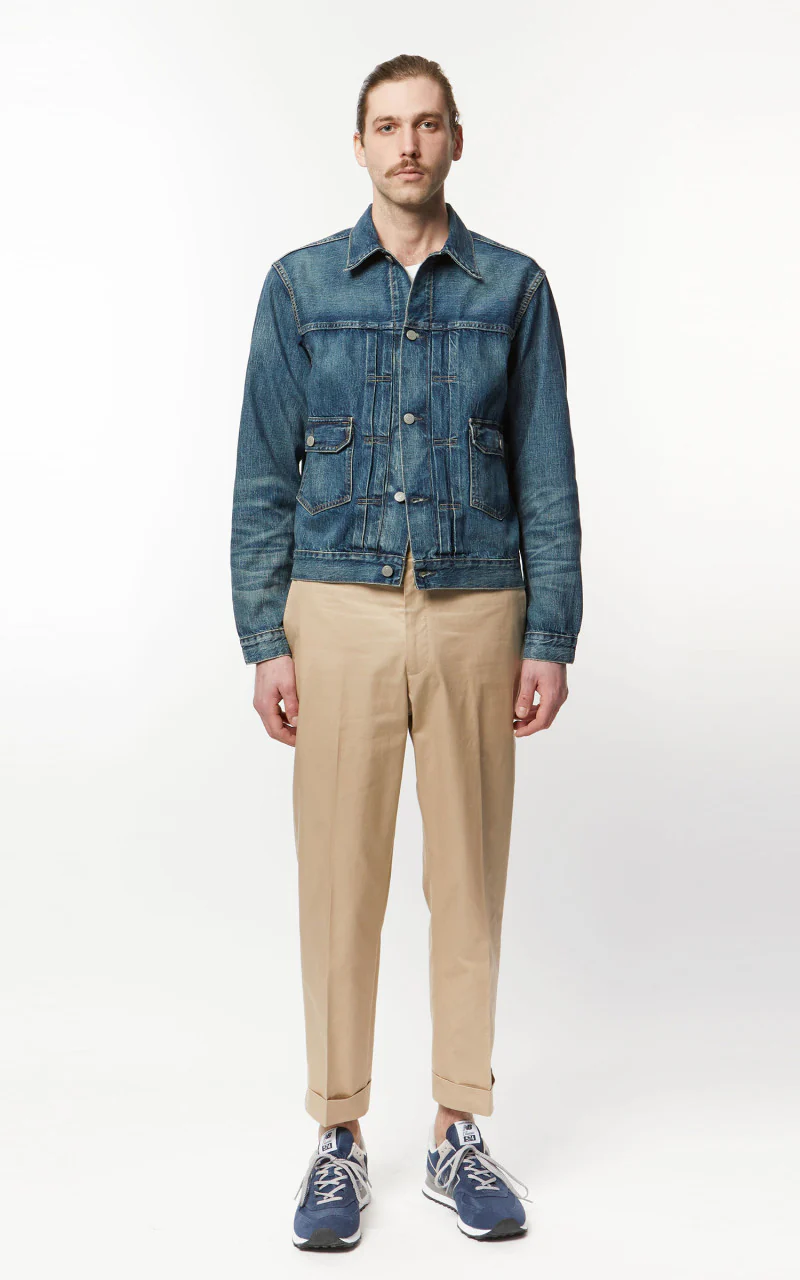 RRL Type 2 Trucker Denim Jacket Selvedge Overdale Wash - Image 2