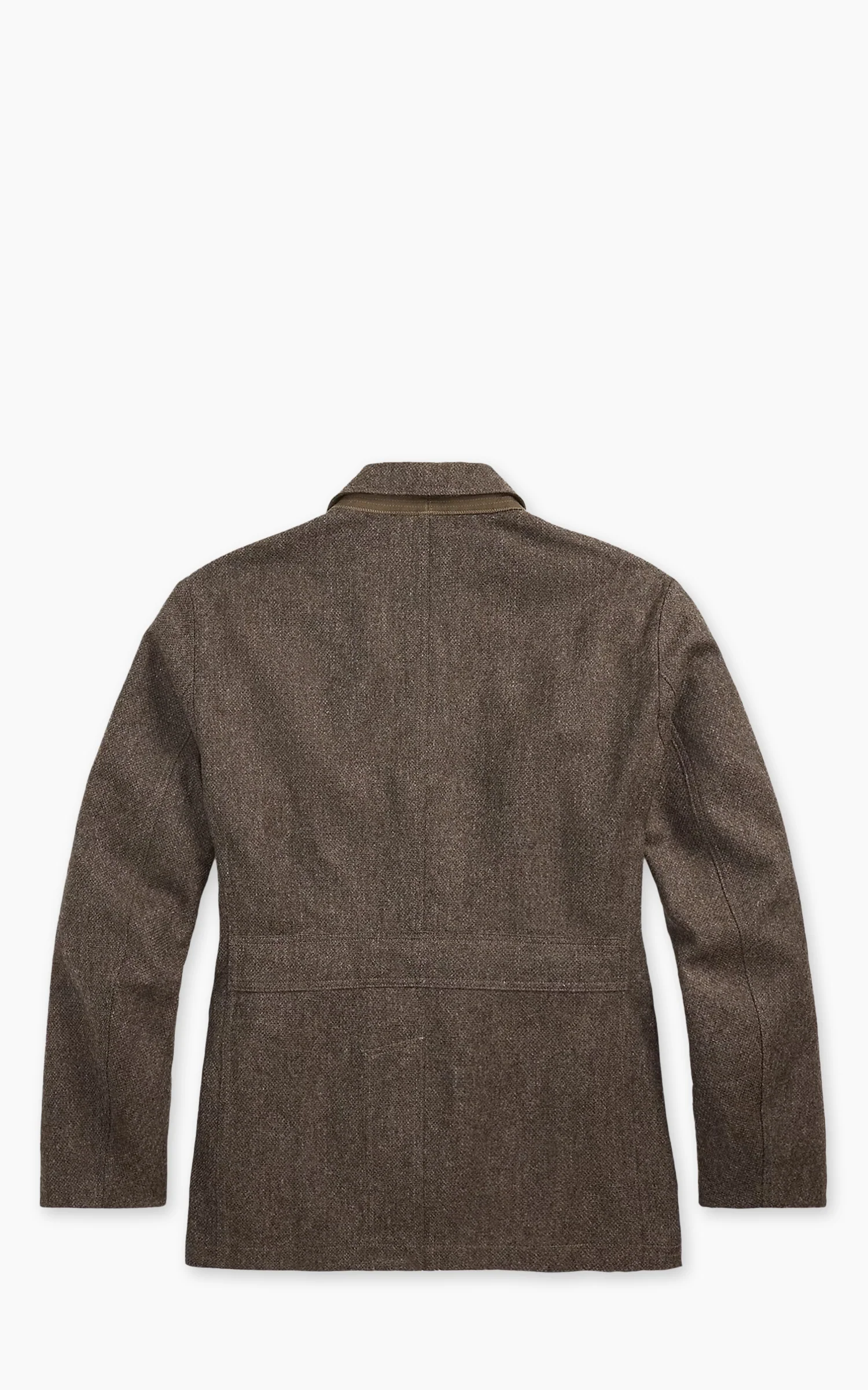 RRL Unconstructed Wool-Blend Blazer Vintage Brown - Image 3