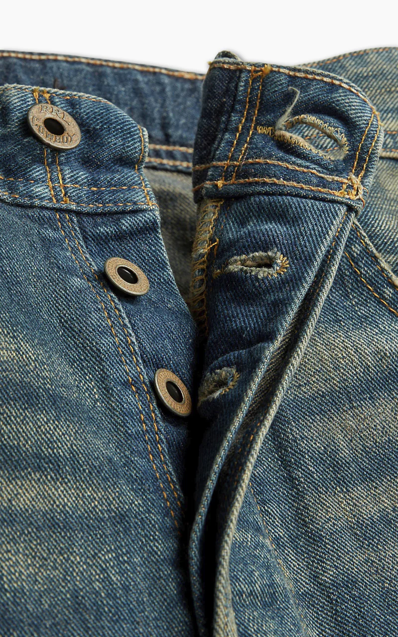 RRL Vintage 5-Pocket Fit Cowboy Jean Harwell Wash - Image 3