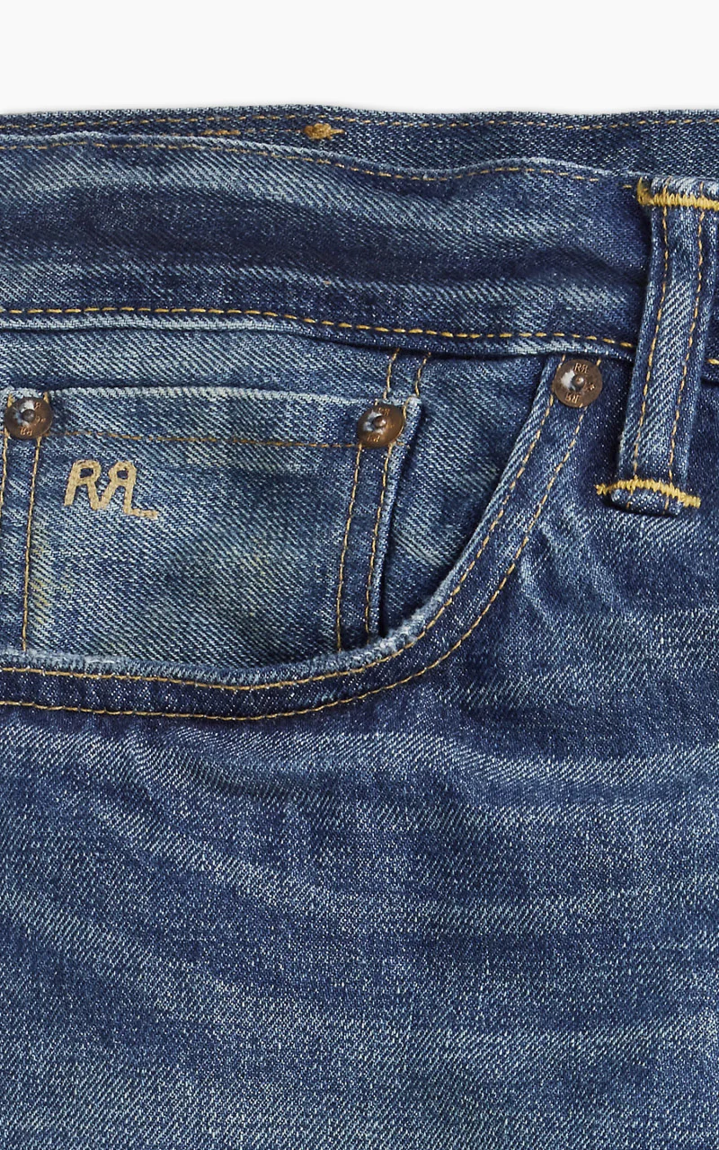 RRL Vintage 5-Pocket Fit Jean Grandfalls Wash - Image 10
