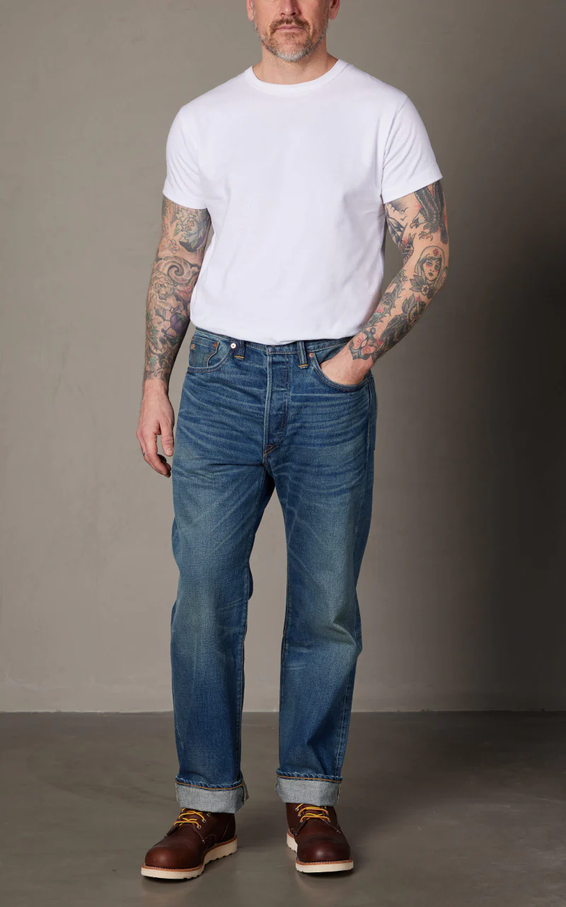 RRL Vintage 5-Pocket Fit Jean Grandfalls Wash - Image 2