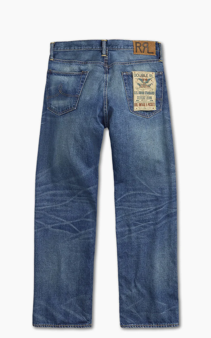 RRL Vintage 5-Pocket Fit Jean Grandfalls Wash - Image 7