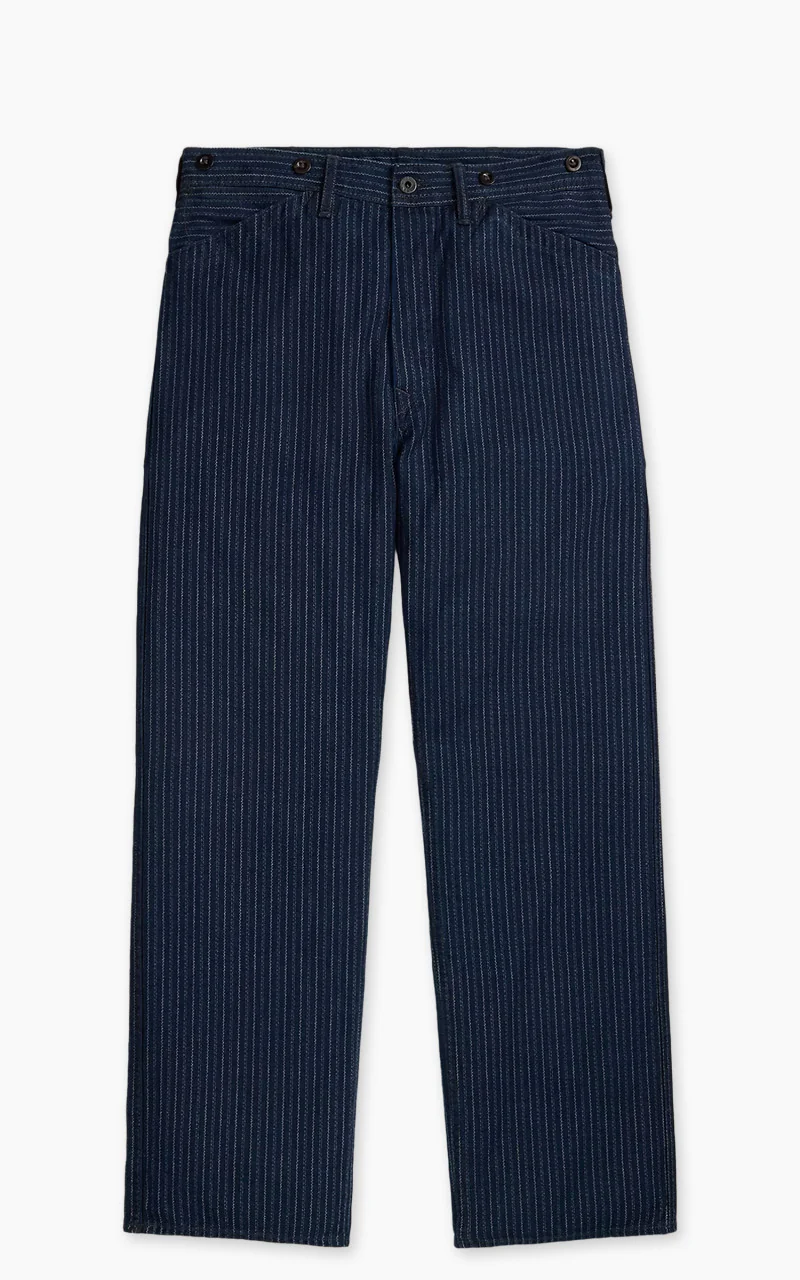 RRL Vintage 5-Pocket Indigo Twill Trouser Indigo Rinse